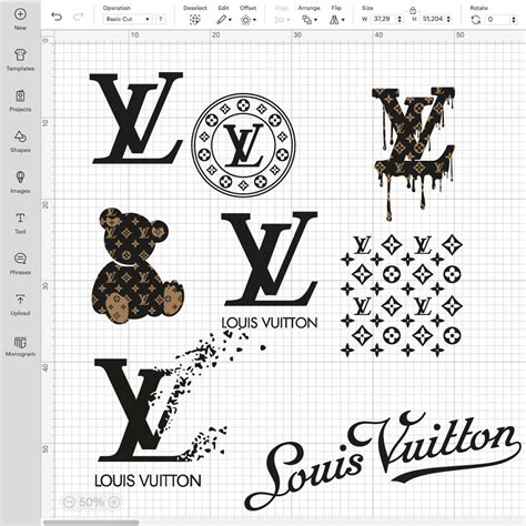 LV LOUIS VUITTON Pattern SVG Cricut Cut File Stick By 54 OFF