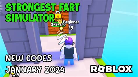 Roblox Strongest Fart Simulator New Codes January Youtube