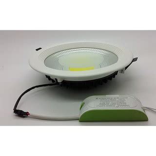 Jual Lampu Ceiling Downlight LED COB 20 Watt Frosted Glass Warm White