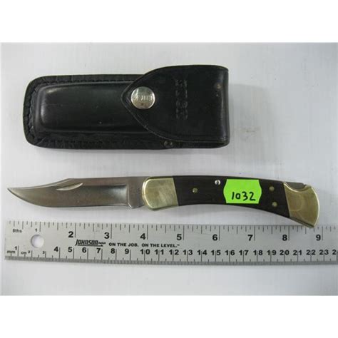 BUCK 110 KNIFE W/SHEATH - Dodds Auction