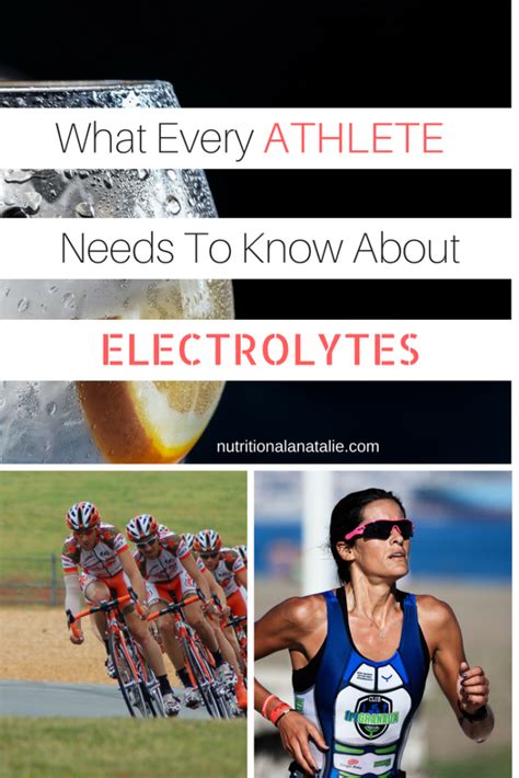 What Every Athlete Needs To Know About Electrolytes Athlete Nutrition