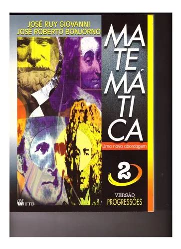 Livro Matemática Uma Nova Abordagem 2 Versão Progressões MercadoLivre