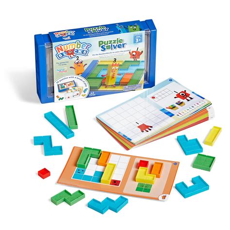 Hand2mind Numberblocks Puzzle Solver Ypf5 Brain Teaser Puzzles For 3 5