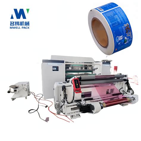 Horizontal High Speed Automatic Slitter Rewinder Slitting Rewinding