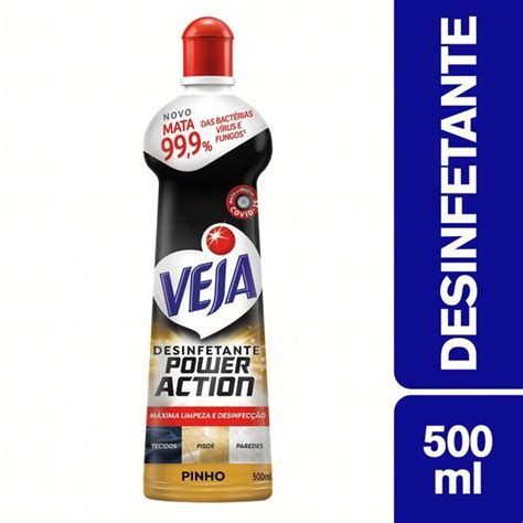 Desinfetante Uso Geral Pinho Veja Power Action Squeeze Ml Big Box