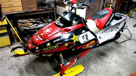 2004 Polaris Pro Xr 440 Dennis Kirk Sled Build