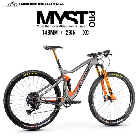 Lexon Myst Pro Cadre De V Lo De Montagne En Carbone Suspension Compl Te