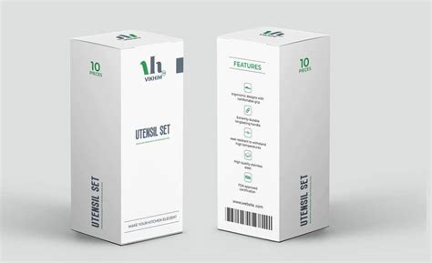 Minimalist Box Design For VIKHIM Freelancer