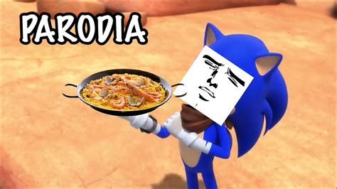 Sonic Quiere Un Arroz A La Cubana Sonic Boom Parodia Youtube