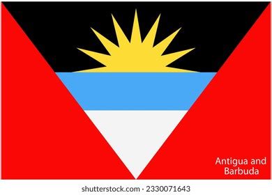 Antigua And Barbuda Flag Royalty Free Stock Svg Vector And Clip Art