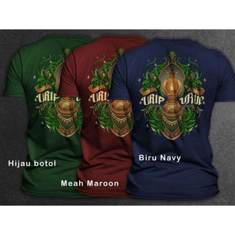 Jual Kaos Wayang Aksara Jawa URIP IKU URUP Shopee Indonesia