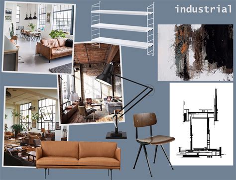 industrial moodboard by utility design • dot-art