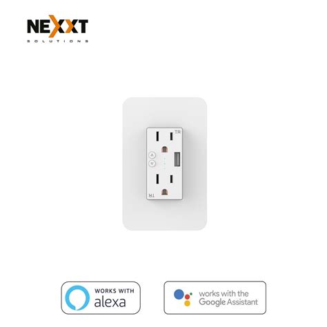 Tomacorriente De Pared Con Puerto Usb Y Conexi N Wi Fi Nexxt