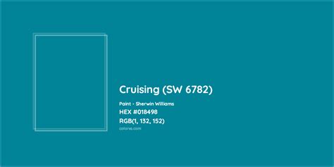 Cruising SW 6782 Complementary Or Opposite Color Name And Code