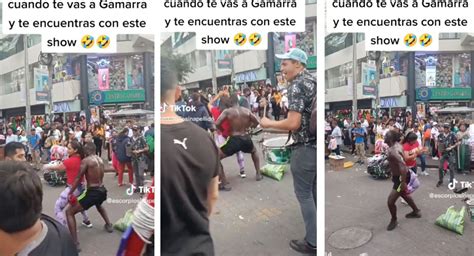 Tiktok Viral Per Joven Acude A Gamarra Se Encuentra Con Osado Show