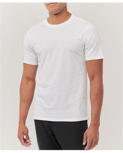 White Pact T Shirts For Men Lyst