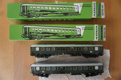 2x Märklin Blech Schnellzugwagen ÖBB BITTE TEXT LESEN im Kanton