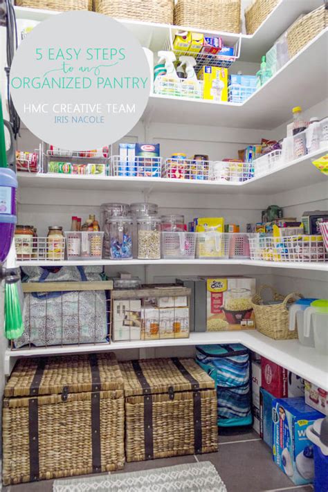 5 Easy Steps To A Well Organized Pantry