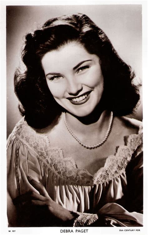 Debra Paget British Postcard In The Picturegoer Series Lo Flickr