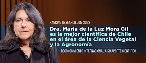 Dra Mar A De La Luz Mora N Mero A Nivel Nacional En Ranking De