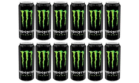 Up To 38 Off 12 Pack Of Monster Energy Drink Groupon