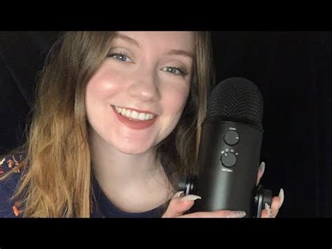 Asmr New Mic Test Random Triggers Whispering Tapping Long Nails