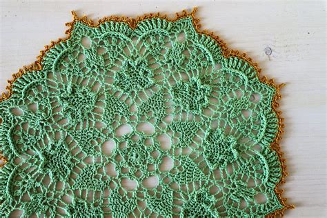 Shamrock Soiree Crochet Doily Designed By Julia Hart Of Etsy Cotton