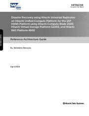 Disaster Recovery With Hitachi Universal Replicator Complete Course Hero