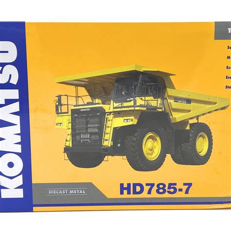 150 Scale Komatsu Hd785 7 Dump Truck Titan Diecast Llc