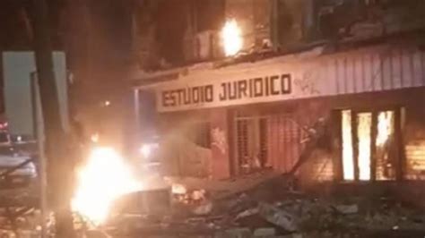 Explosi N Por Una Fuga De Gas En Santos Lugares Seis Heridos Y