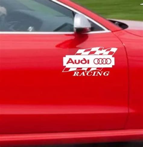 Audi Quattro Rear Trunk Decal Sticker Logo A4 A5 A6 A8 S4 S5 S8 Q5 Q7 Tt