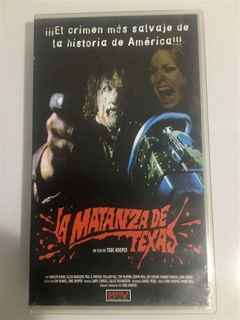 Pelicula Vhs La Matanza De Tejas Original De Segunda Mano Por 8 Eur En