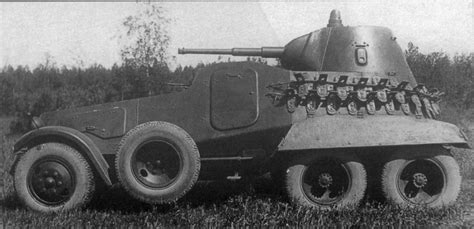 Soviet Armoured Cars Pre War And Ww2