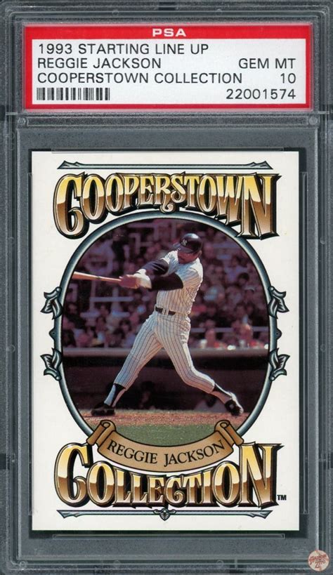 Starting Lineup Reggie Jackson Cooperstown Collection Psa Pop