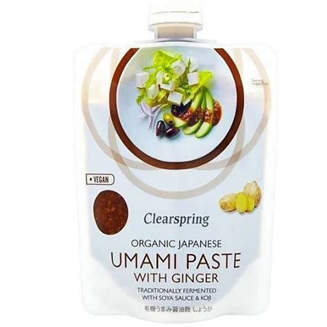 Clearspring Organic Japanese Umami Paste with Ginger 150g - Spicebox ...