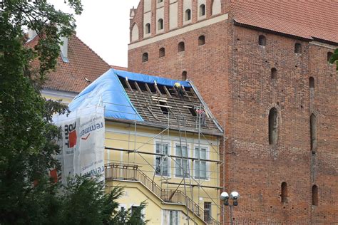 Trwa Wymiana Dachu Muzeum Warmii I Mazur W Olsztynie Olsztyn