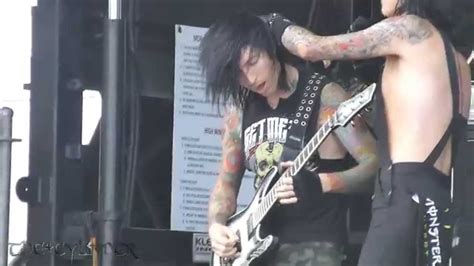 Black Veil Brides Coffin Live Vans Warped Tour Youtube