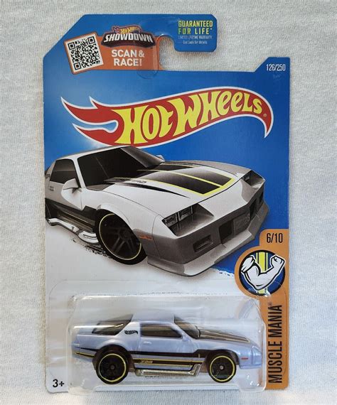 Hot Wheels Muscle Mania Series Camaro Z Light Blue For Sale