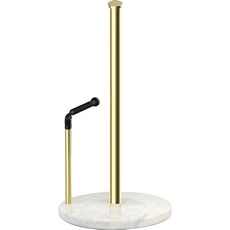 Amazon Gold Paper Towel Holder Stand Countertop Heavy Weighted