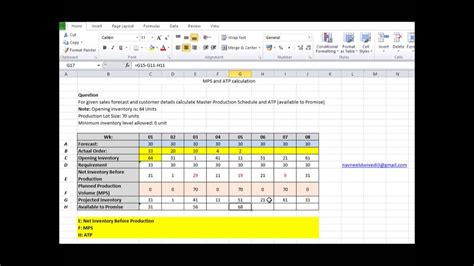 Mps And Atp Calculation Youtube