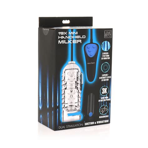 Lovebotz Mini Handheld Milker Sex Toy Store For Adults