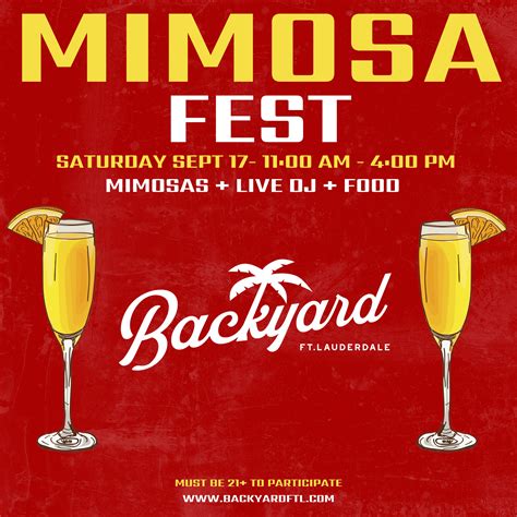 Mimosa Fest - Events - Universe
