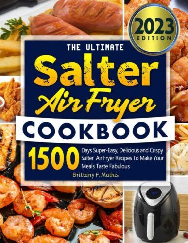 Salter Air Fryer Cookbook For Beginners 2023 1500 Days Can Cook Easy