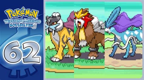 RAIKOU ENTEI E SUICUNE Parte 62 Pokémon Argento Soul Silver ITA