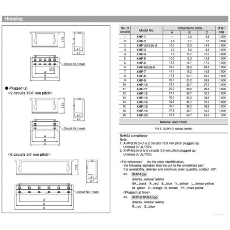 Conector JST XH 4 Pin Hembra De 2 54mm BIGTRONICA