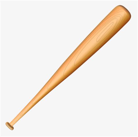 Download High Quality Baseball Bat Clipart Wooden Transparent Png