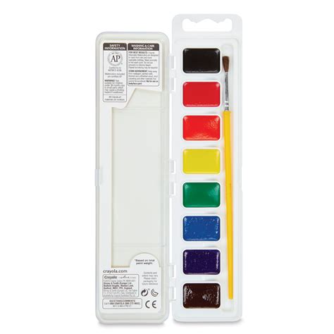 Crayola Washable Watercolor Pan Sets | Utrecht Art Supplies