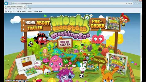 Moshi Monsters Moshling Zoo Ds Exclusive Sneak Peak Go To