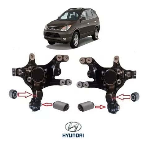 Kit Bucha Manga Eixo Traseira Hyundai Santa Fé 2006 2015 Parcelamento