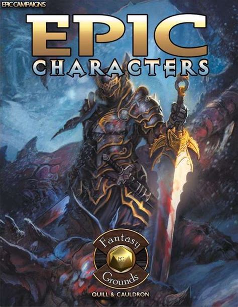 Epic Characters (Fantasy Grounds) - Dungeon Masters Guild | Dungeon ...